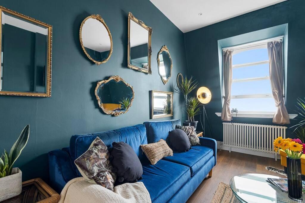 Modern 1 Bed Apartment, Sea Views, Free Parking, Wifi, Netflix Teignmouth Esterno foto